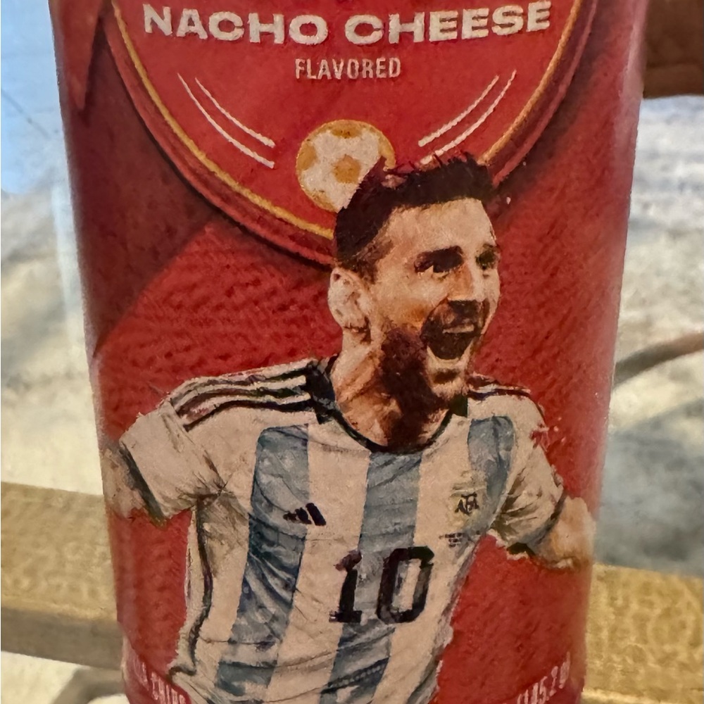 2026 FIFA Doritos LIONEL MESSI Nacho Cheese minis Soccer Argentina  5 oz Special